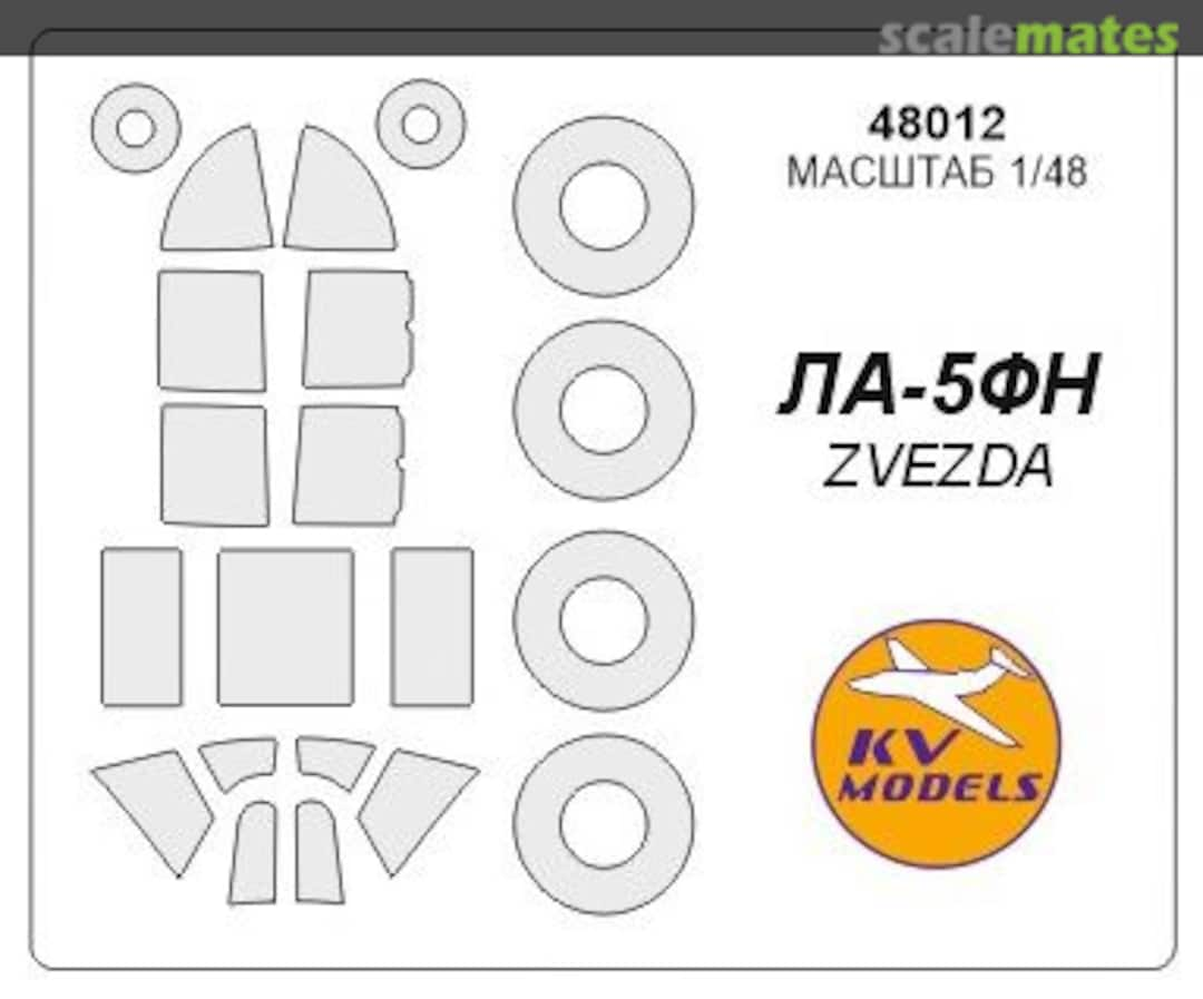 Boxart Painting masks for LA-5FN 48012 KV Models