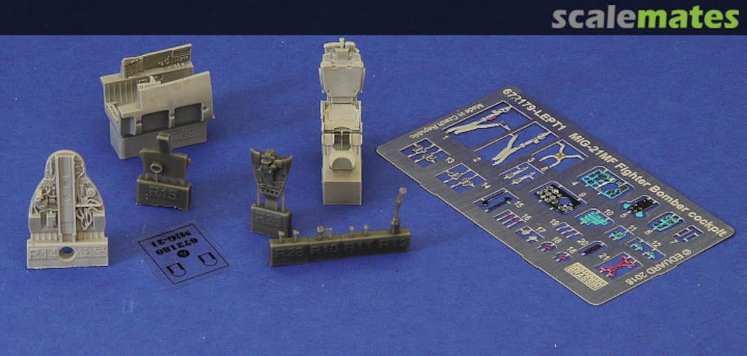 Contents MiG-21MF Fighter Bomber cockpit 672179 Eduard