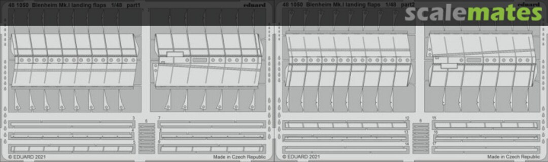 Boxart Blenheim Mk. I landing flaps 481050 Eduard