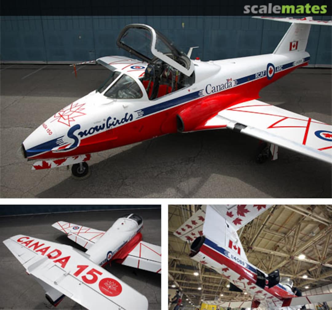 Contents Canadair CT-114 Tutor - Snowbirds 1005 Above & Below Graphics