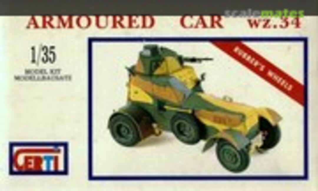 1:35 Armoured Car wz.34 (Certi 3501)