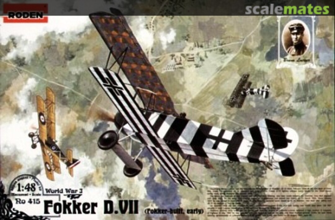 Boxart Fokker D.VII (Fokker-built, early) 415 Roden