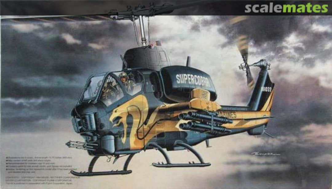 Boxart AH-1T+ Super Cobra "Gold Cobra" 09108 Fujimi