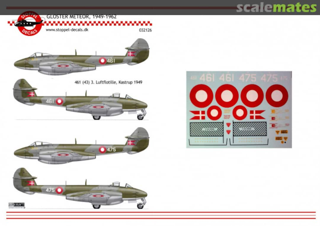 Boxart Gloster Meteor 032126 Stoppel Decals