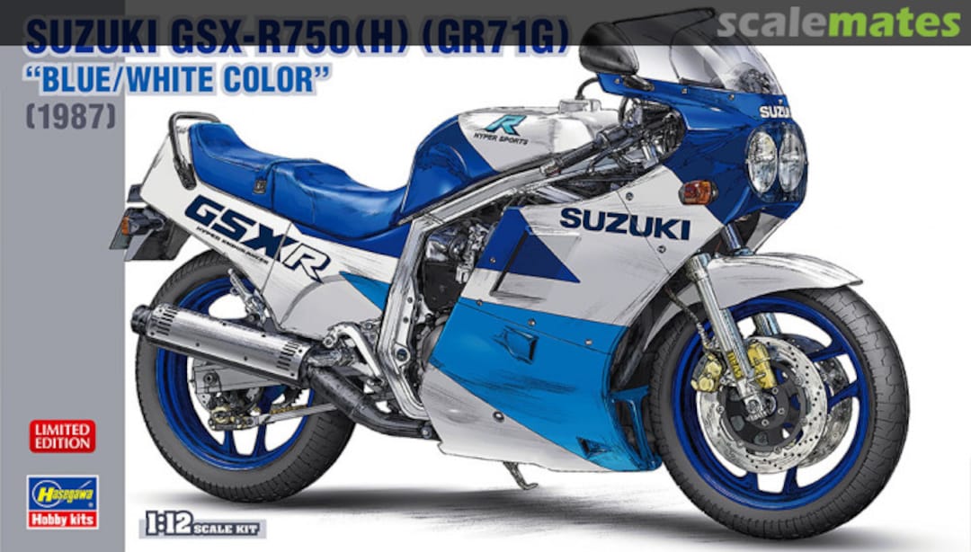 Boxart Suzuki GSX-R750 (H) (GR71G) 21746 Hasegawa