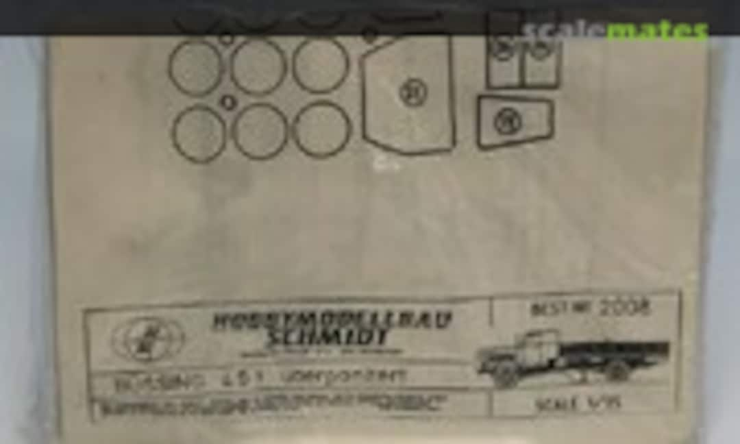 1:35 Büssing NAG 4.5T Überpanzert (Hobbymodellbau Schmidt 2008)