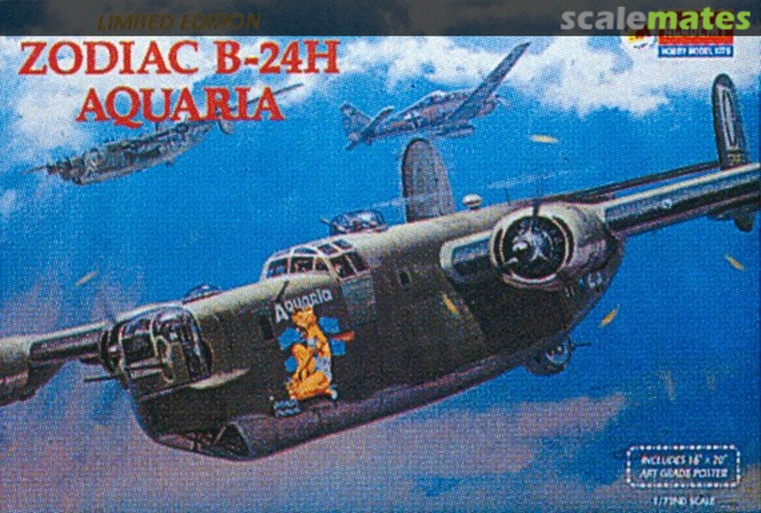 Boxart Zodiac B-24H Aquaria 2163 Academy