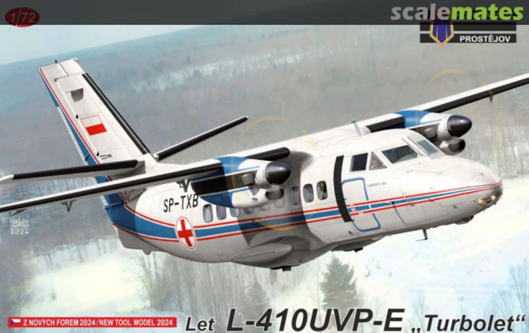 Boxart Let L-410UVP-E “Turbolet” KPM72435 Kovozávody Prostějov