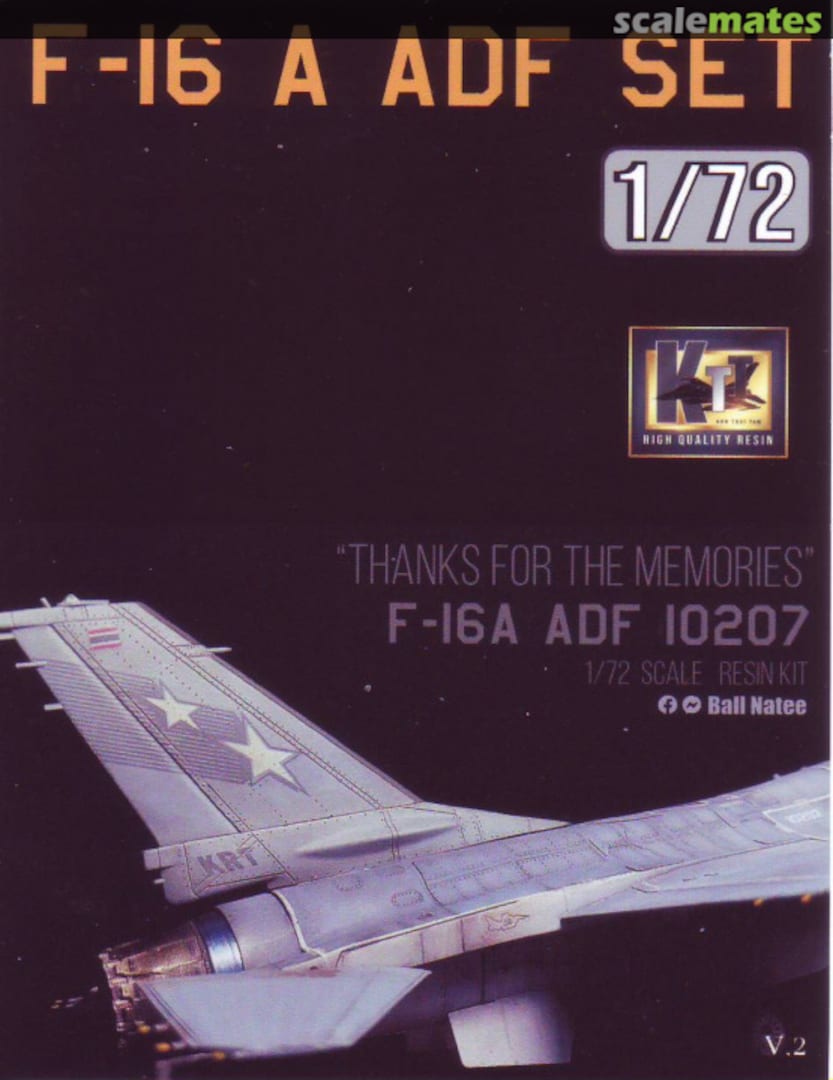 Boxart F-16 A ADF set RES-72001 KTT