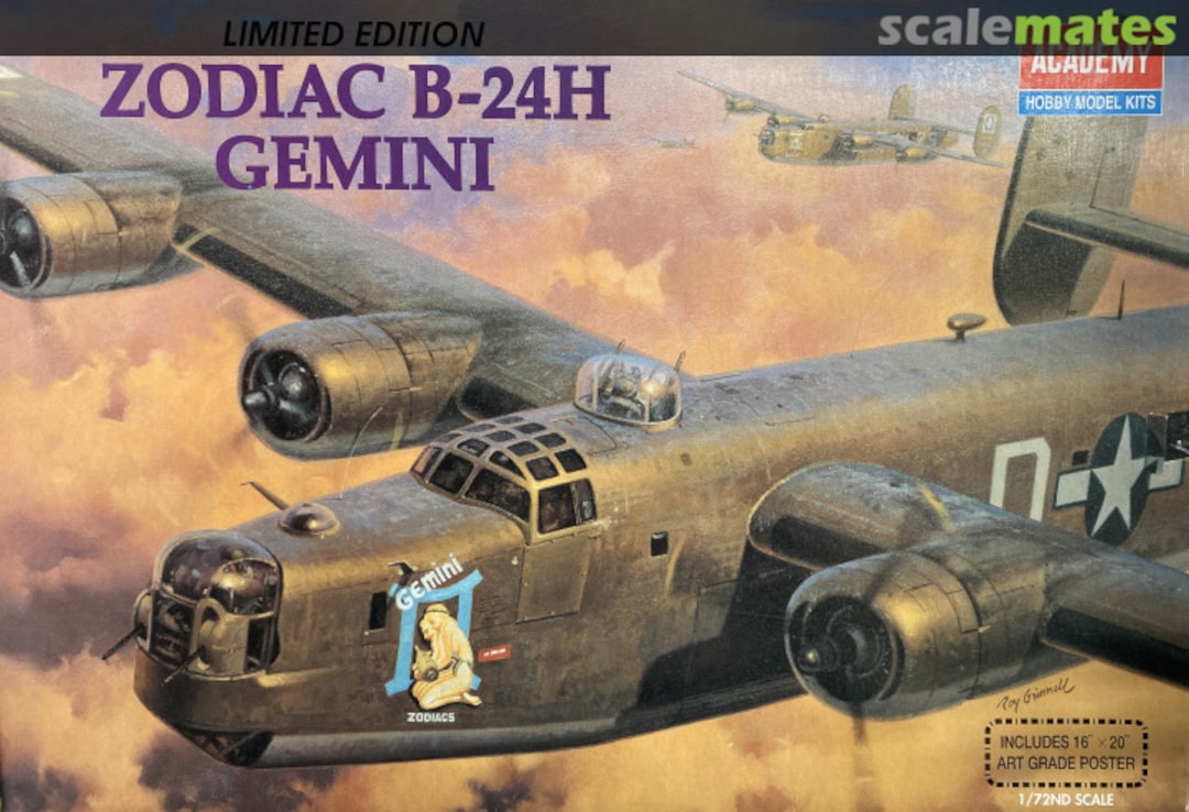 Boxart Zodiac B-24H Gemini 2168 Academy