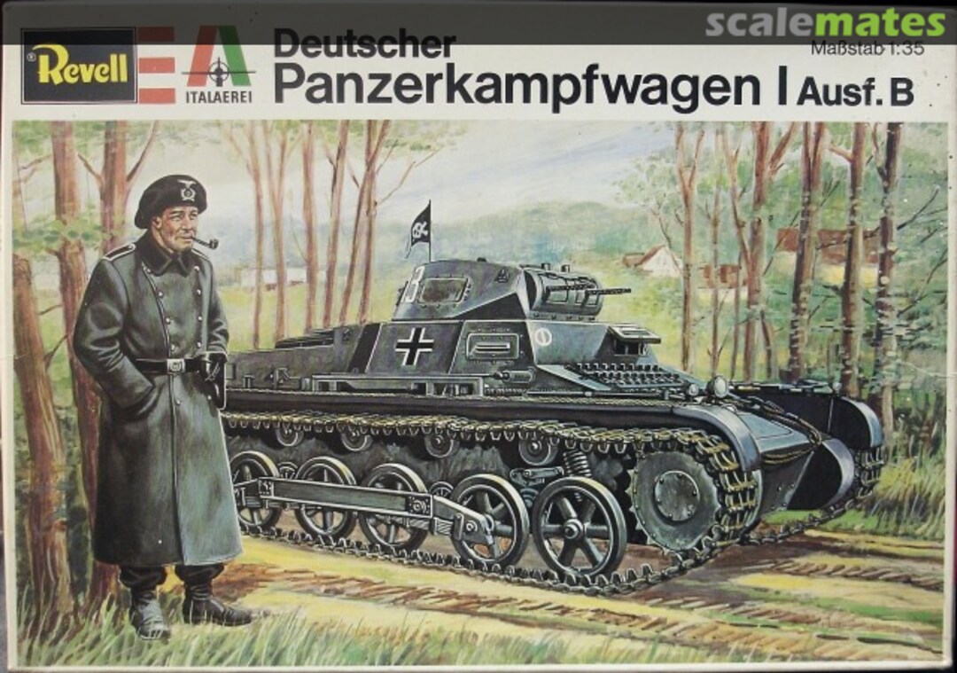 Boxart Deutscher Panzerkampfwagen I Ausf.B H-2117 Revell/Italaerei