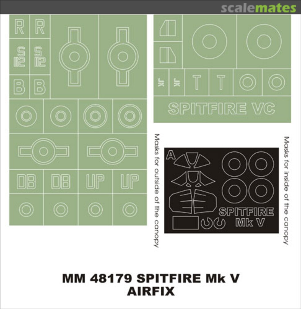 Boxart Spitfire Mk.Vc MM48179 Montex