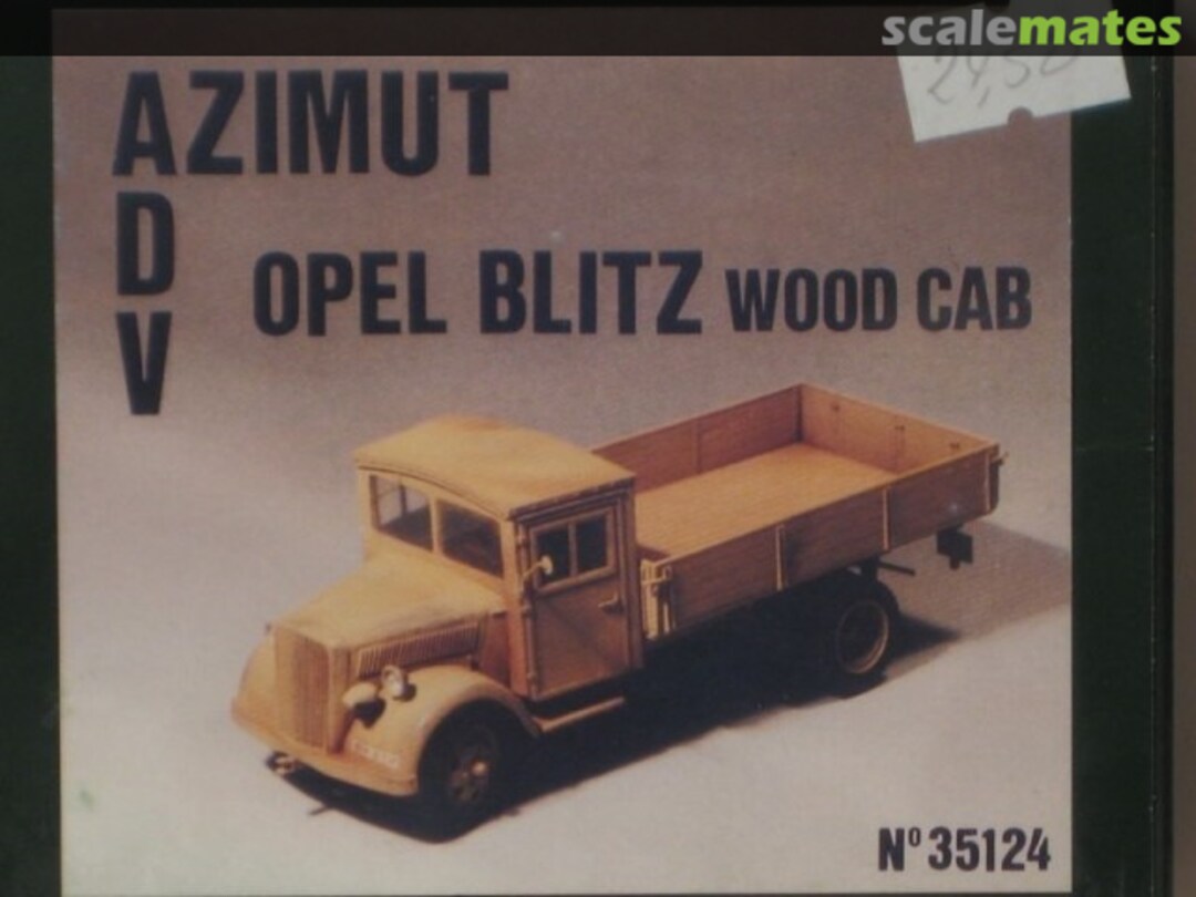 Boxart Opel Blitz Wood Cab 35124 Azimut