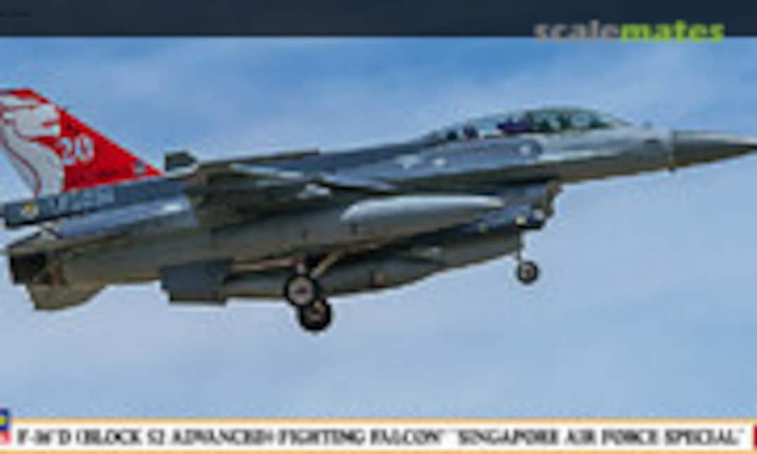 1:48 F-16D (Block 52 Advanced) Fighting Falcon `Singapore Air Force Special´ (Hasegawa 07393)