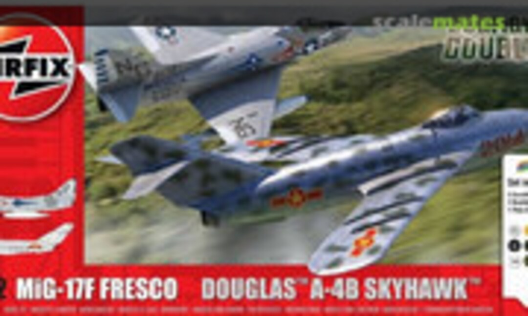 1:72 MiG-17F Fresco &amp; Douglas A-4B Skyhawk (Airfix A50185)