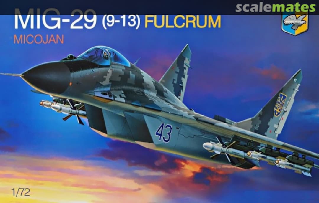 Boxart MiG-29 (9-13) FULCRUM KO 7202 Condor