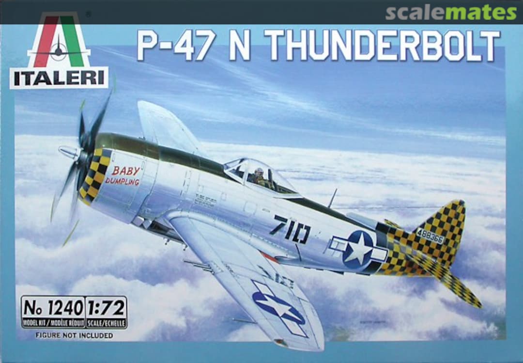 Boxart P-47 N Thunderbolt 1240 Italeri