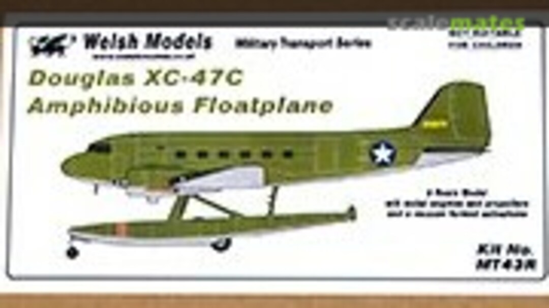 1:144 Douglas XC-47C Amphibious Floatplane (Welsh Models MT43R)