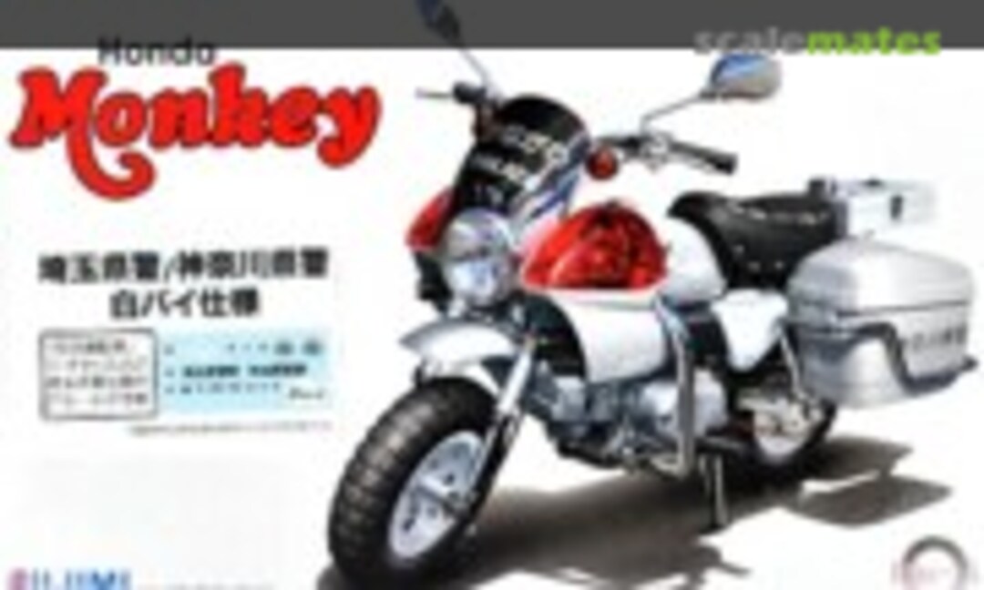 1:12 Honda Monkey Police Custom w/Saitama Prefectural Police Decal (Fujimi 14177)