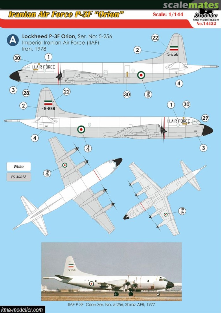 Boxart Iranian Air Force P-3F "Orion" 14422 Modeller