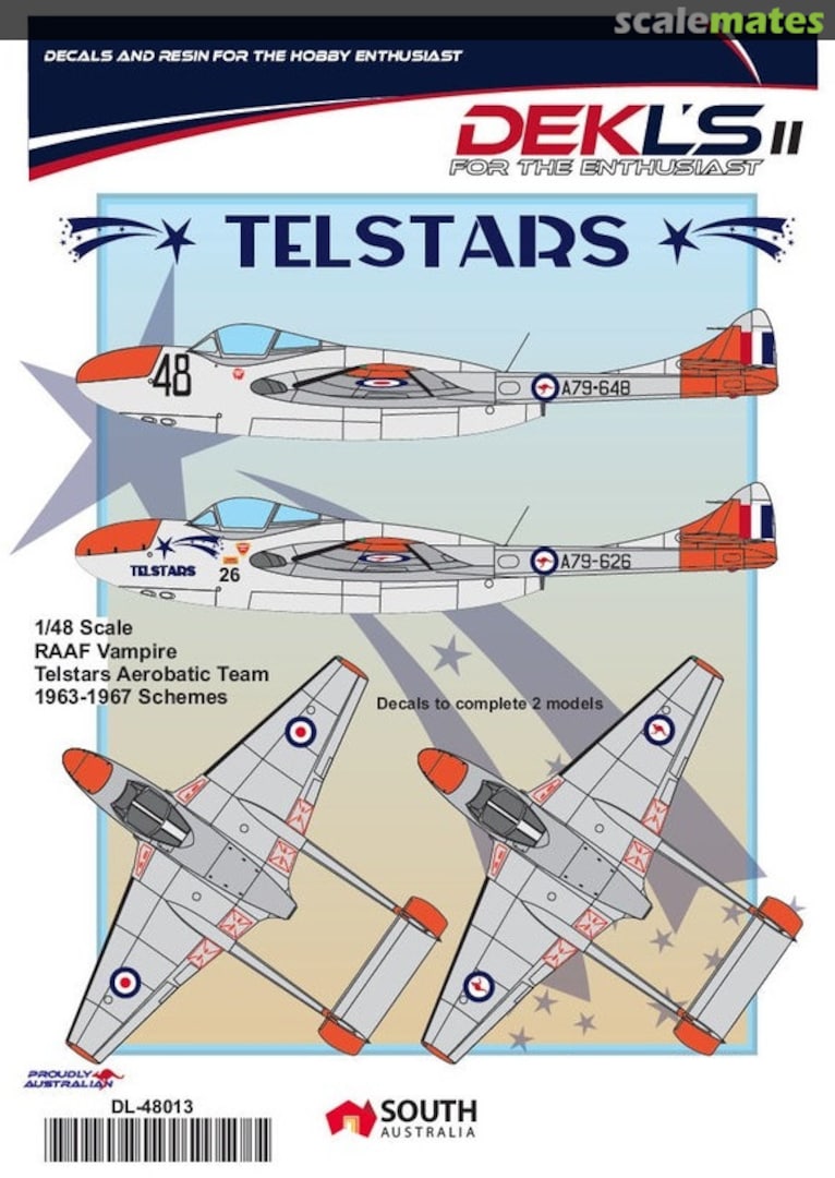 Boxart Telstars Aerobatic Team DL-48013 DEKL's