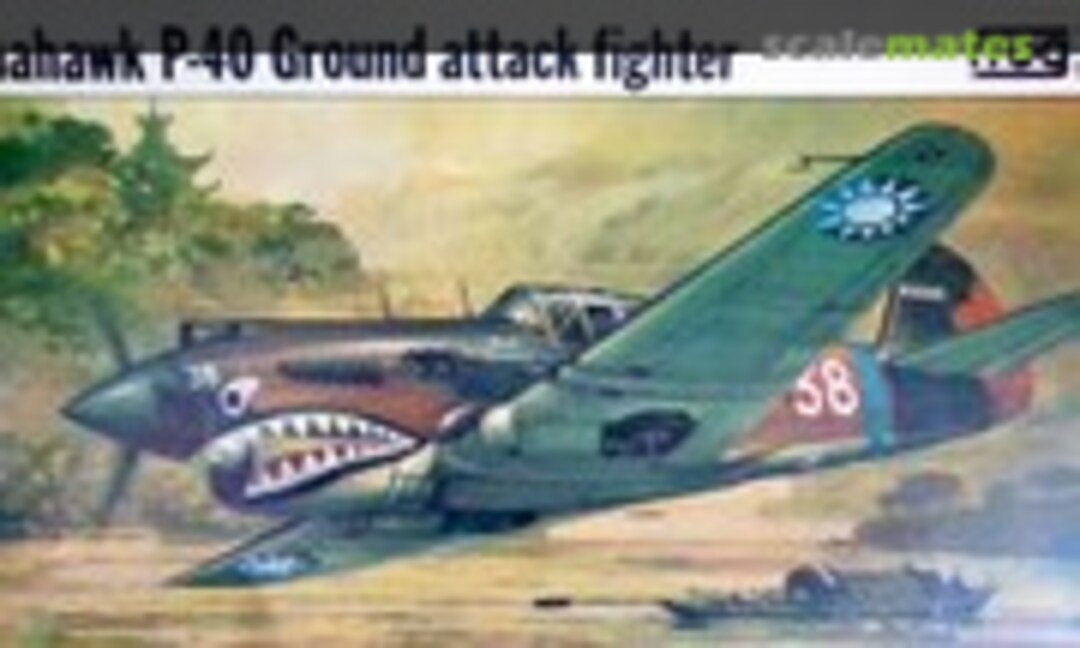 1:72 Tomahawk P-40 Ground Attack Fighter (FROG F197)