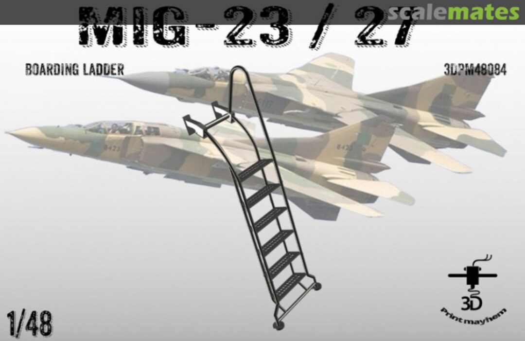 Boxart Mig-23/27 Boarding ladder 3DPM48084 3D Print Mayhem