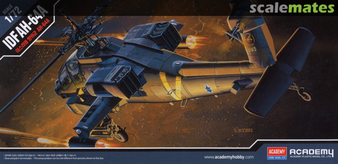 Boxart IDF AH-64A 12488 Academy