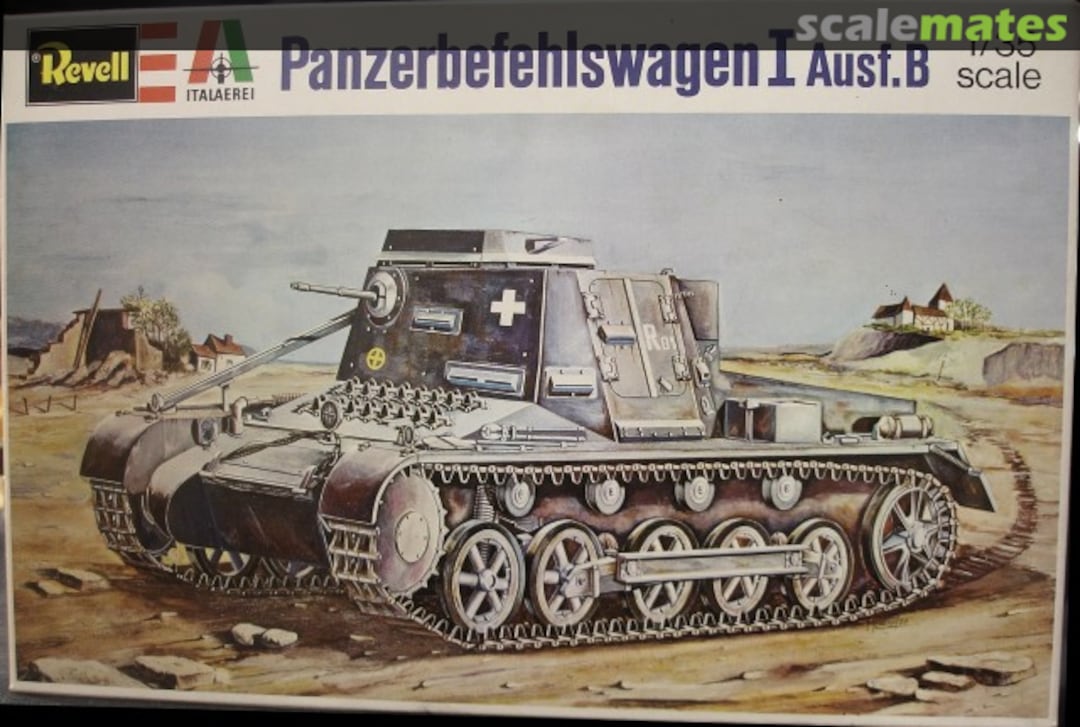 Boxart Panzerbefehlswagen I Ausf.B H-2142 Revell/Italaerei