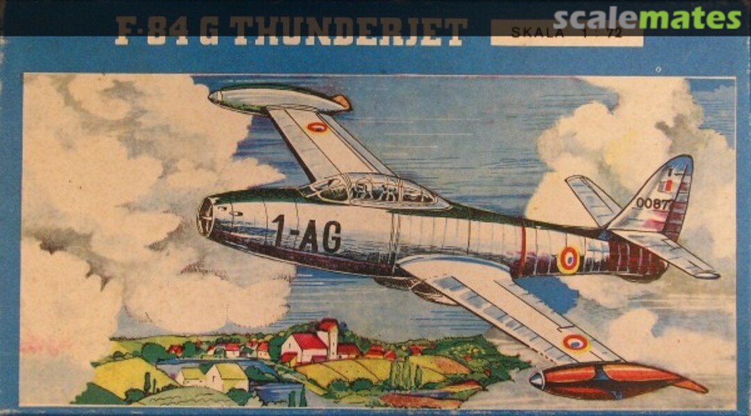 Boxart F-84 G Thunderjet  Inplast