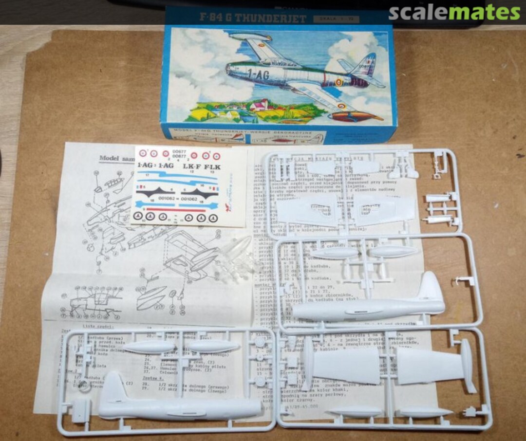 Contents F-84 G Thunderjet  Inplast