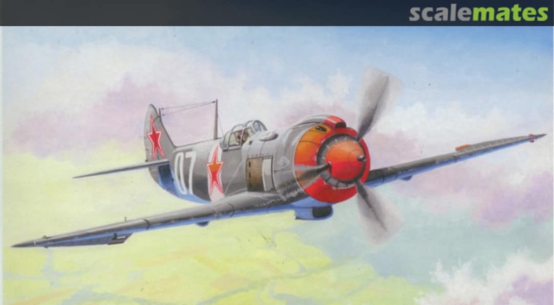 Boxart Soviet WWII fighter Lavockin LA-5FN 4803 Bilek