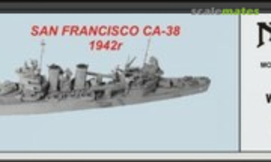 1:700 San Francisco CA-38 (Niko Model 7024)