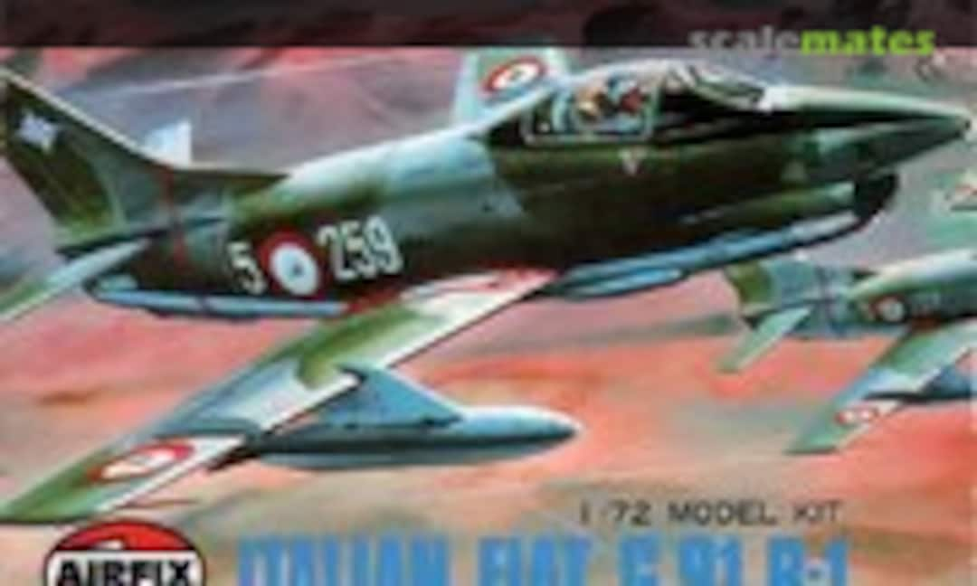 1:72 Italian Fiat G.91 R-1 (Airfix/Gunze X-102)