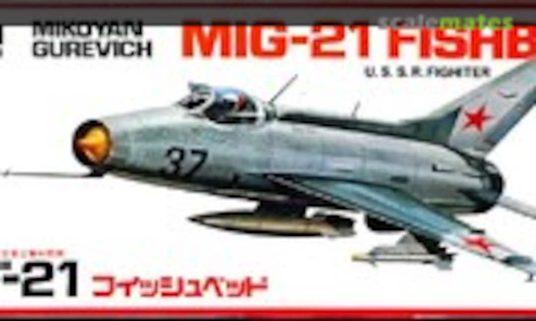 1:67 Mikoyan Gurevich MiG-21 Fishbed (Hasegawa JS-012)