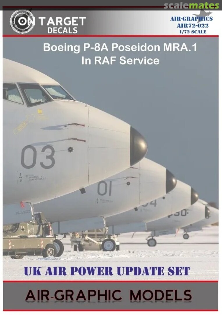 Boxart Boeing P-8A Poseidon MRA.1 in RAF Service AIR72-022 Air-Graphic Models