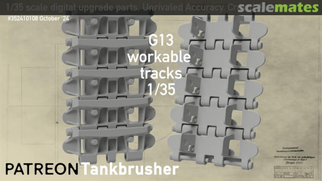 Boxart G13 352410108 Tankbrusher Scale Modeling