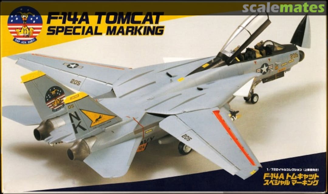 Boxart F-14A Tomcat Special Marking 72175 Fujimi