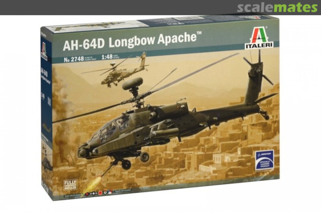 Boxart AH-64D Longbow Apache 2748 Italeri