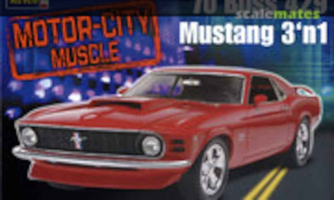 1:24 '70 Boss 429 Mustang 3 'n 1 (Revell 85-2149)