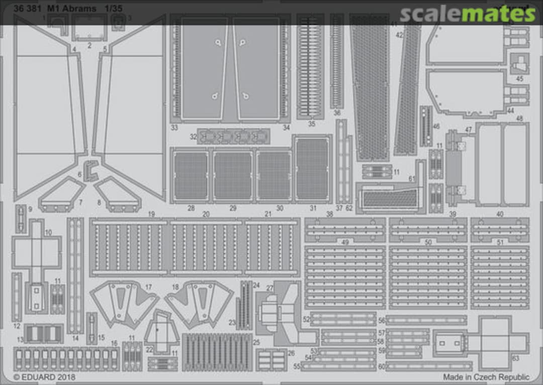 Boxart M1 Abrams 36381 Eduard