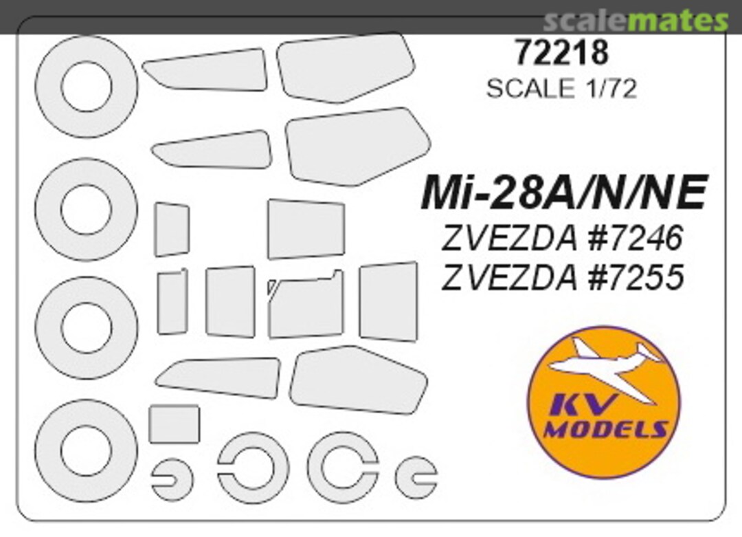 Boxart Mi-28A/N/NE 72218 KV Models