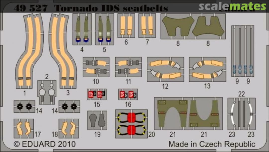 Boxart Tornado IDS seatbelts 49527 Eduard