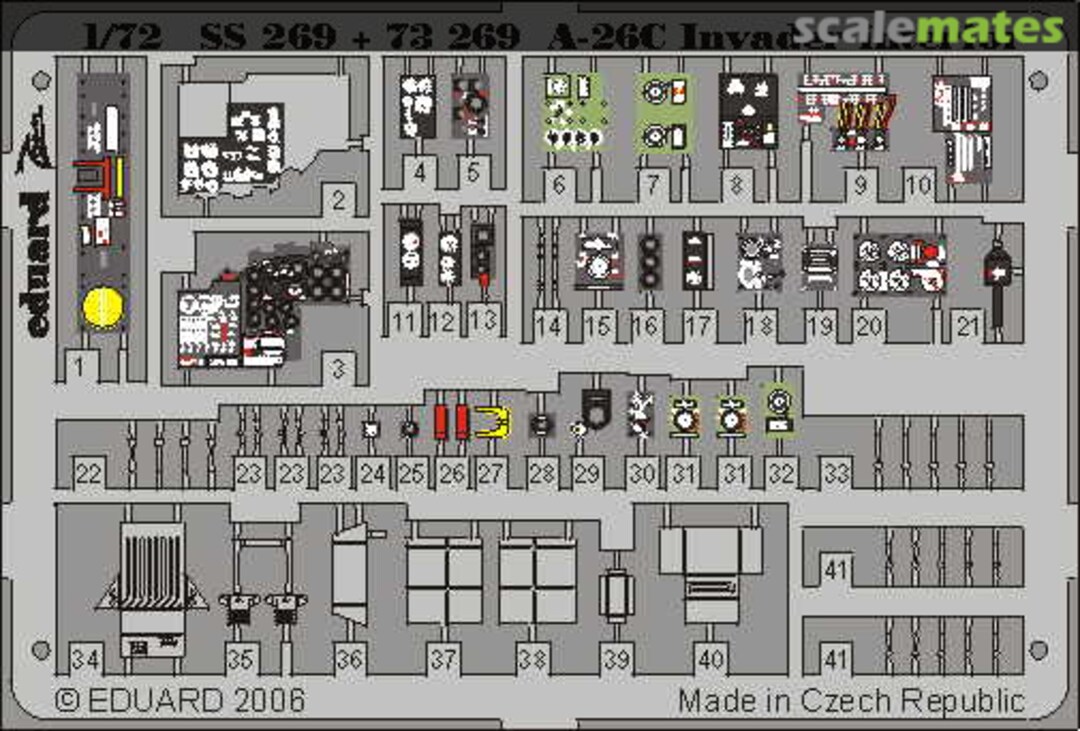 Boxart A-26C interior SS269 Eduard