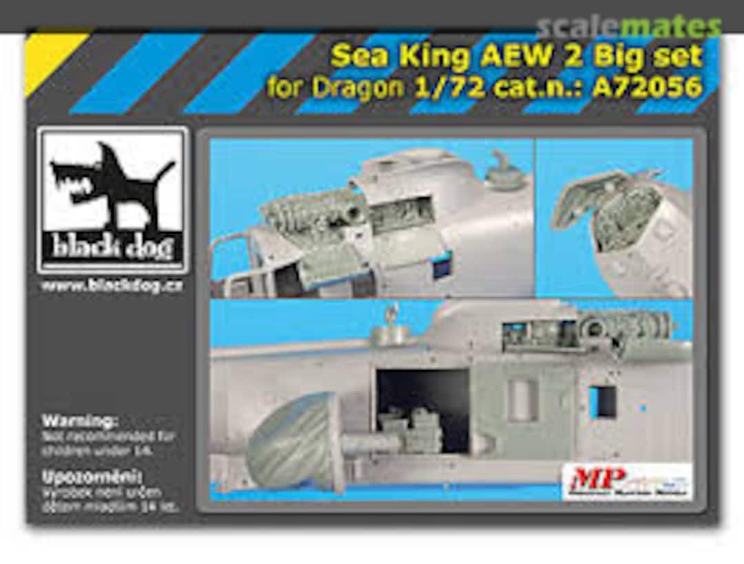 Boxart Sea King AEW 2 Big set A72056 Black Dog