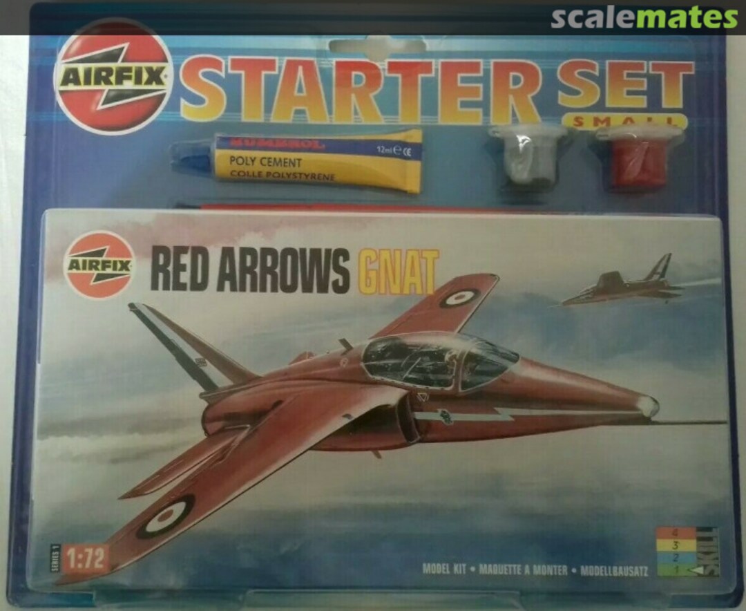 Boxart Red Arrows Gnat 91036 Airfix