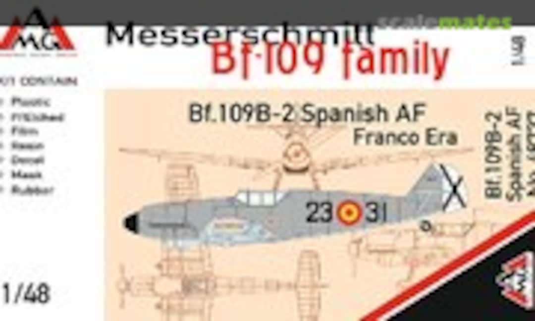 1:48 Bf.109B-2 Spanish AF Franco era (AMG 48727)