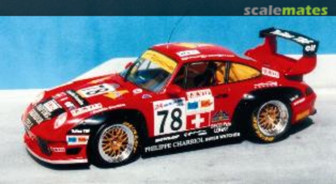 Boxart Porsche 911 GT2 Evo 96 Haberthur #78 GT2 Le Mans 1997 TK24/006 Renaissance