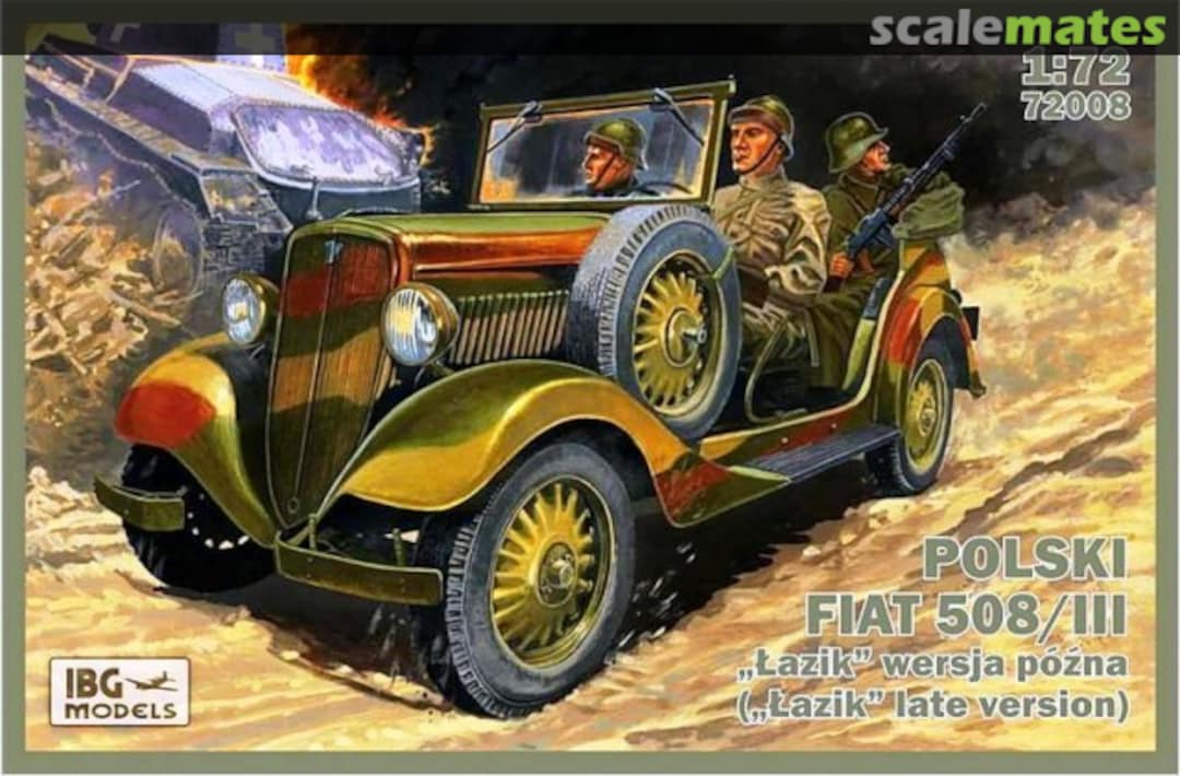 Boxart Polski Fiat 508/III 72008 IBG Models