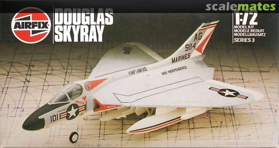 Boxart Douglas Skyray 9 03027 Airfix